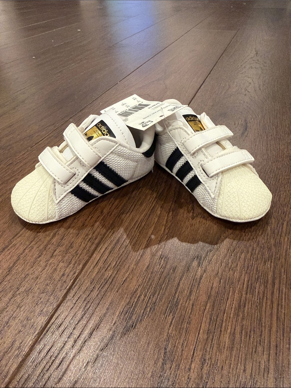 adidas Superstar Sneakers Size 2K NWT - C39-134